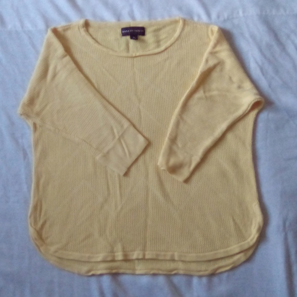 Dana Buchman Yellow Top - Picture 4 of 4